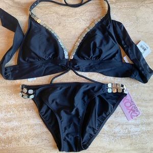 Bikini black XOXO small cup d